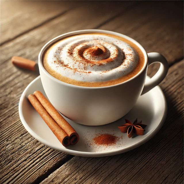 Skořicove cappuccinpo